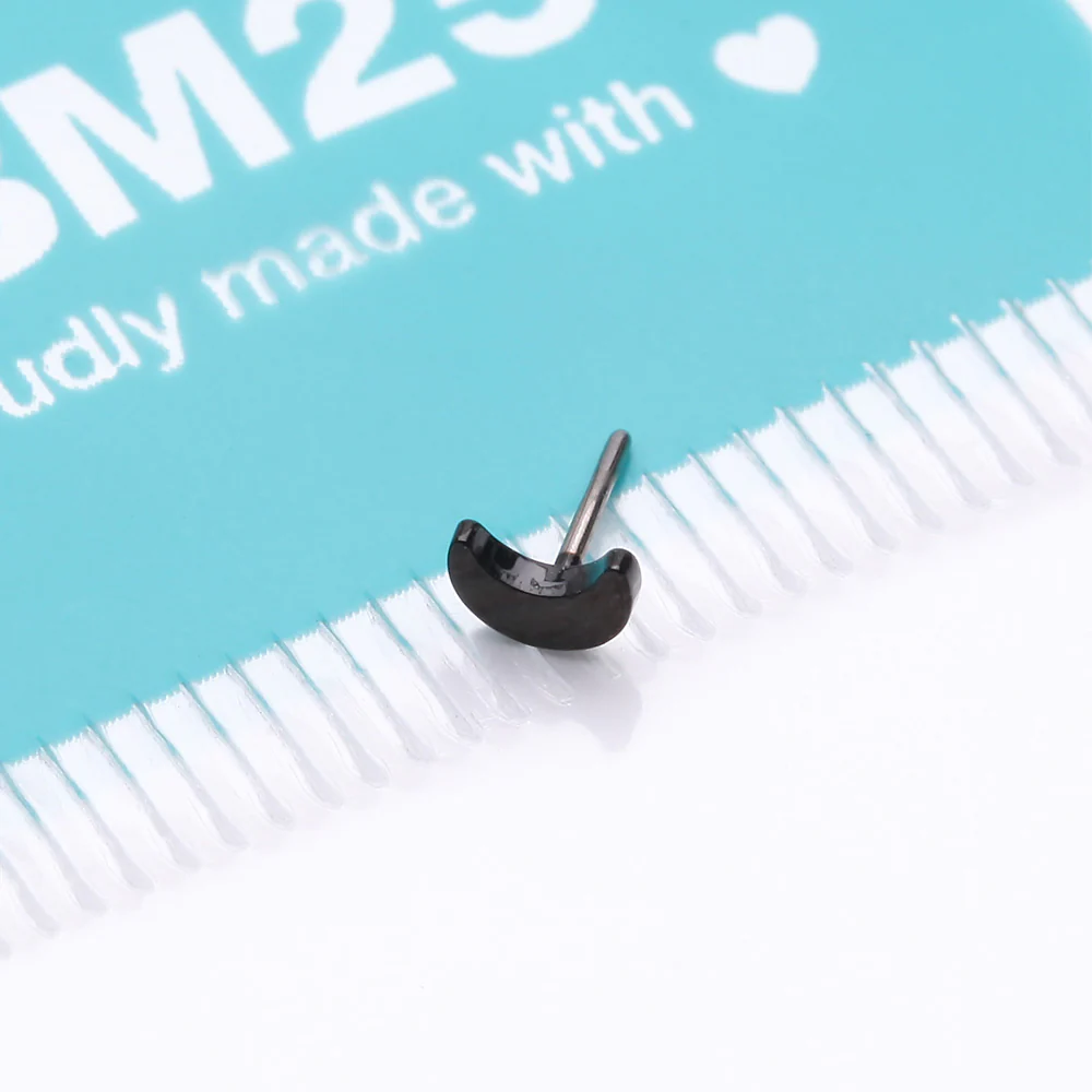 Implant Grade Titanium OneFit Threadless Blackline Crescent Moon Top Part - Image 4