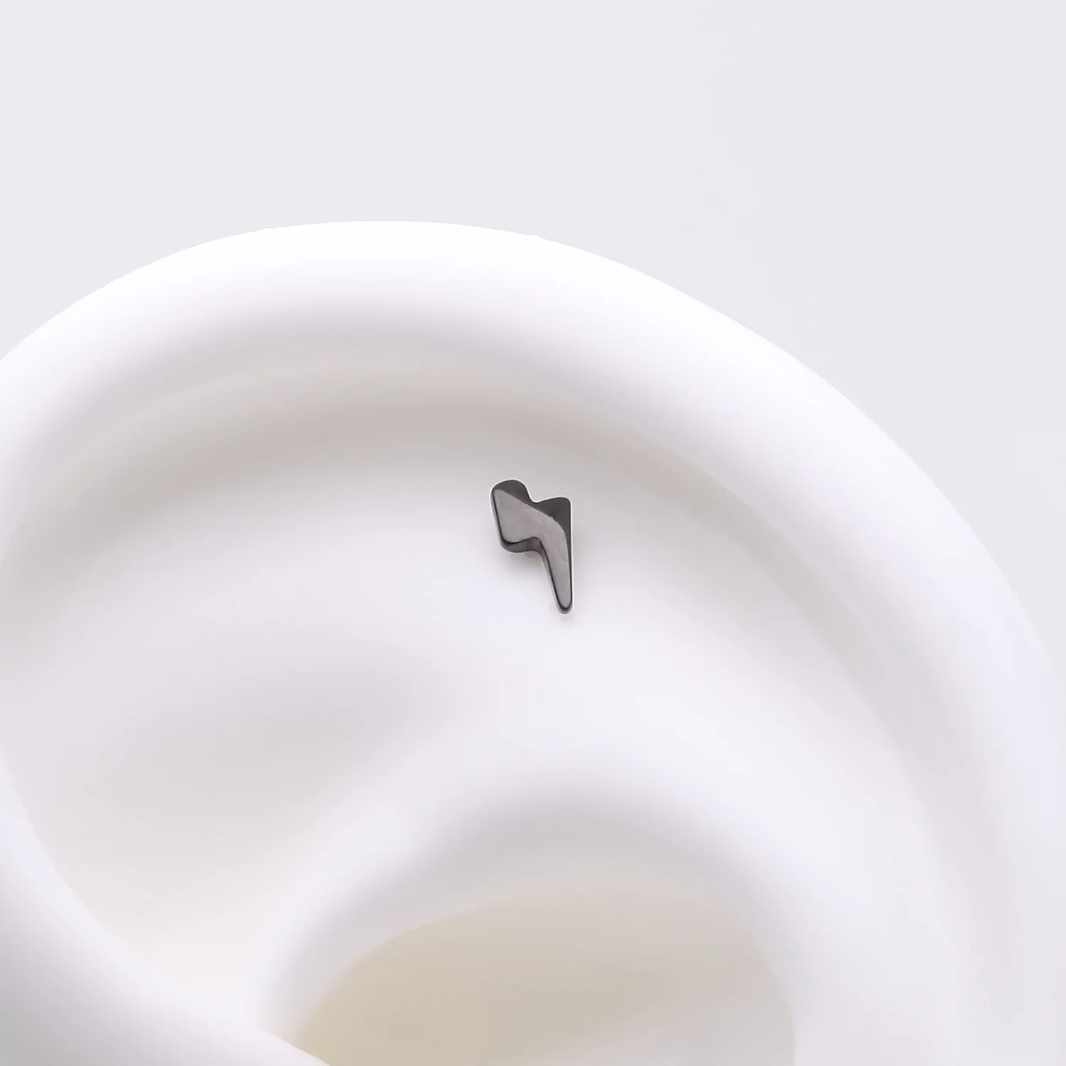 Implant Grade Titanium OneFit Threadless Blackline Lightning Bolt Top Part - Image 2