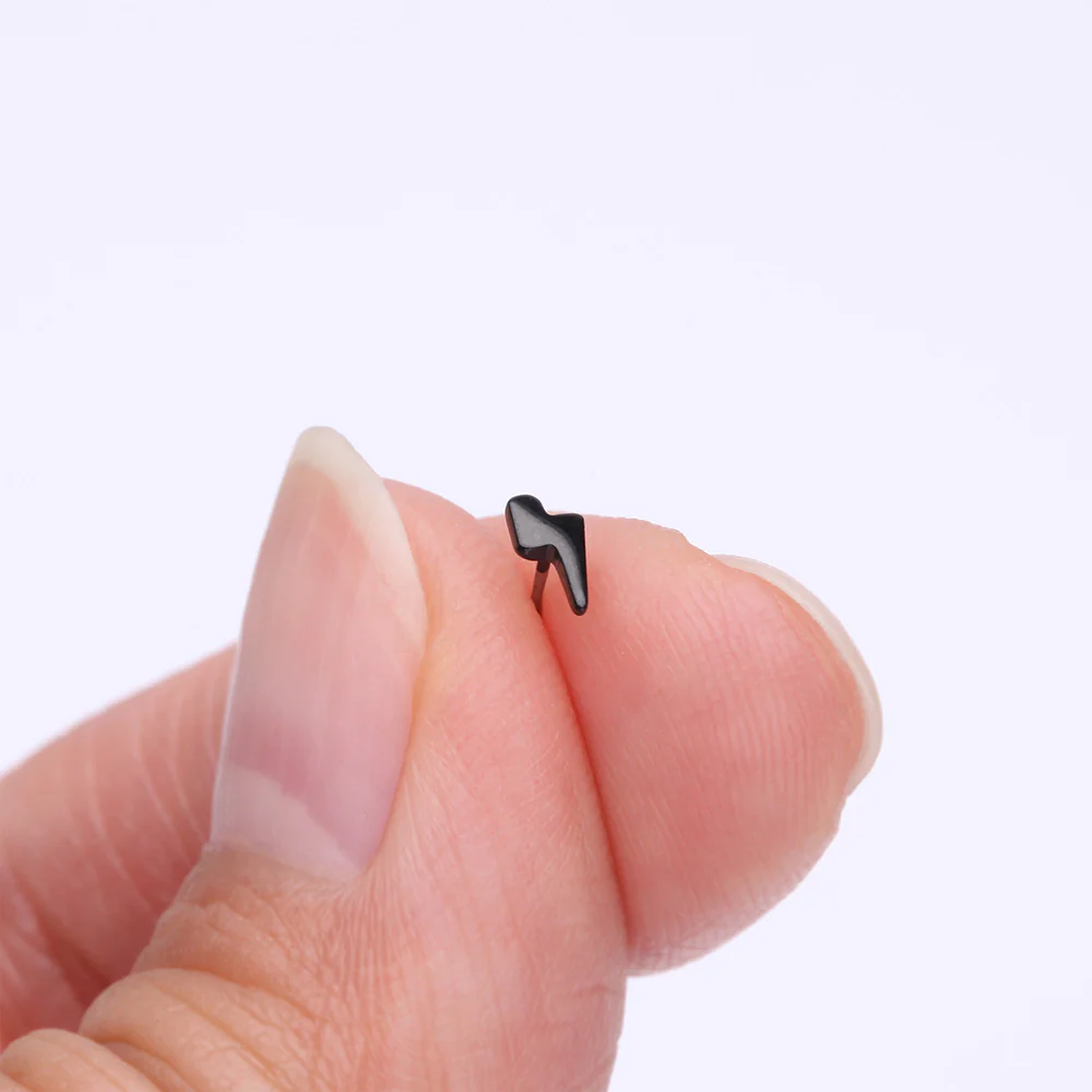 Implant Grade Titanium OneFit Threadless Blackline Lightning Bolt Top Part - Image 3