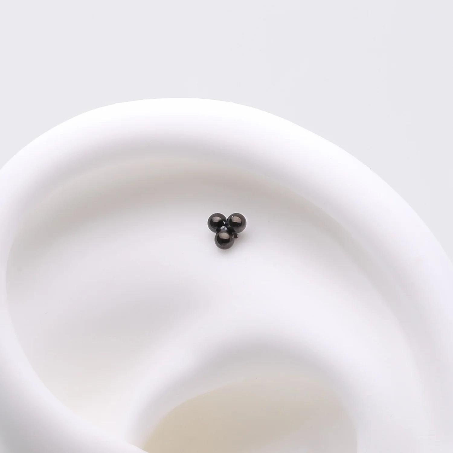 Implant Grade Titanium OneFit Threadless Blackline Trinity Bali Beads Top Part - Image 2