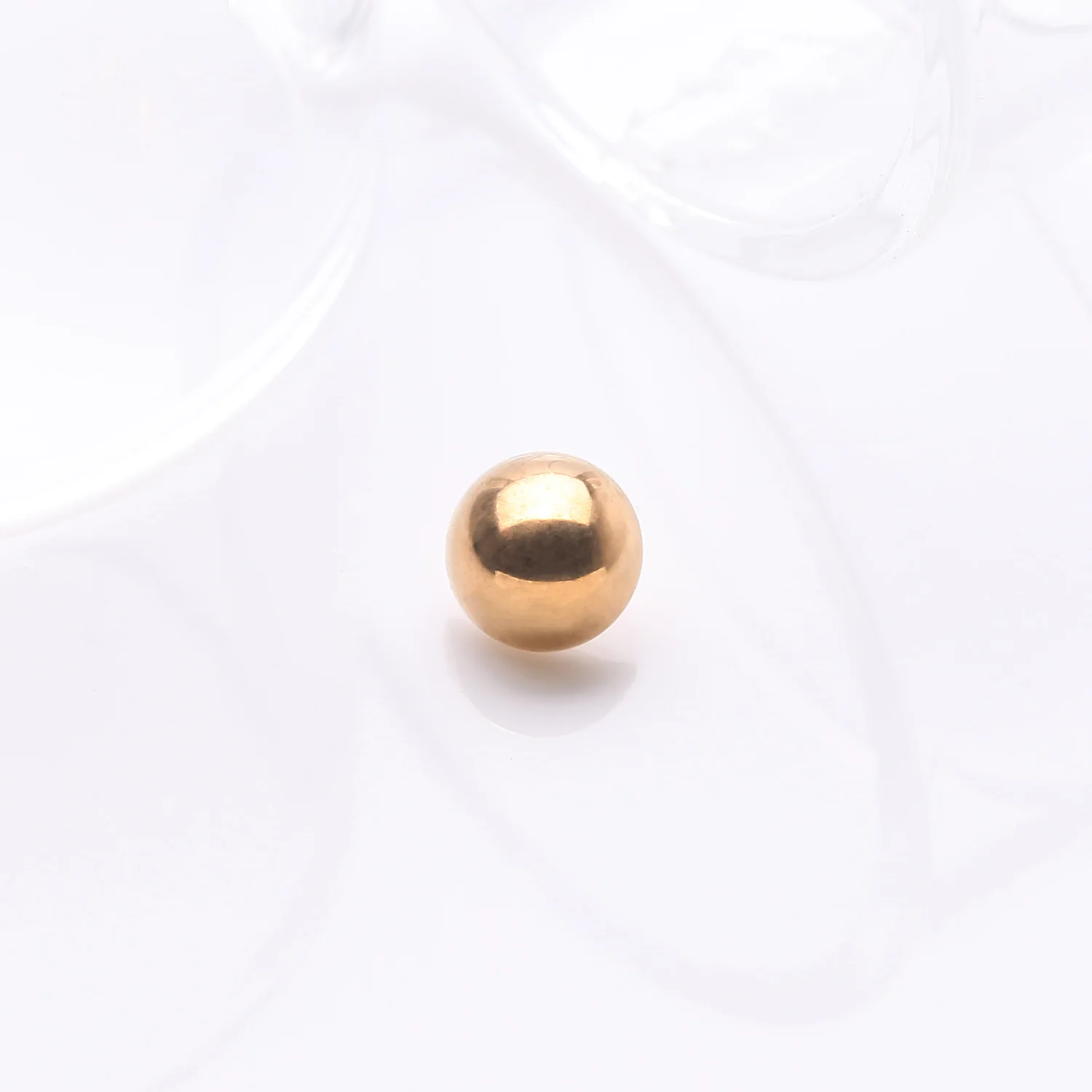 Implant Grade Titanium Golden Internally Threaded Basic Dome Top Part - Image 2