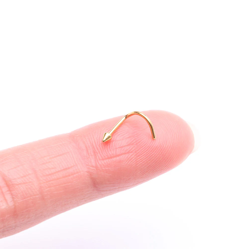 Implant Grade Titanium Golden Spike Cone Top Nose Screw Ring - Image 3