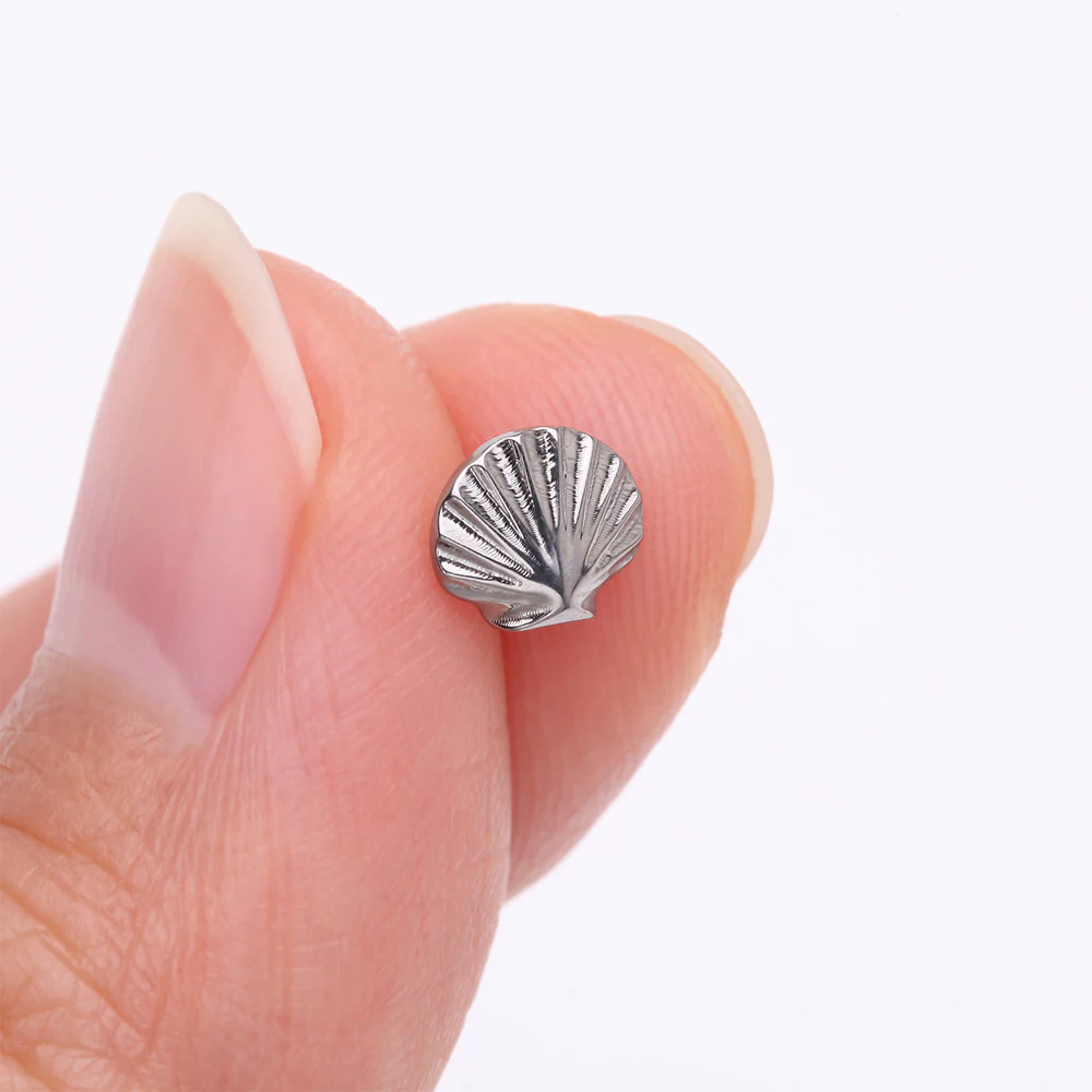 Implant Grade Titanium OneFit Threadless Adorable Sea Shell Top Part - Image 3