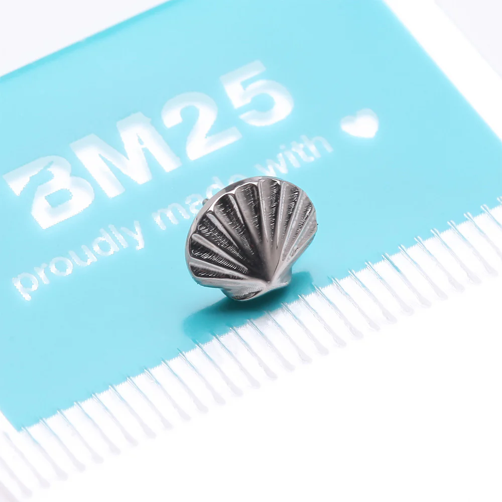 Implant Grade Titanium OneFit Threadless Adorable Sea Shell Top Part - Image 5