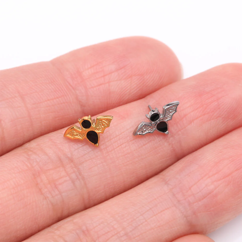 Implant Grade Titanium OneFit Threadless Flying Black Bat Top Part - Image 4