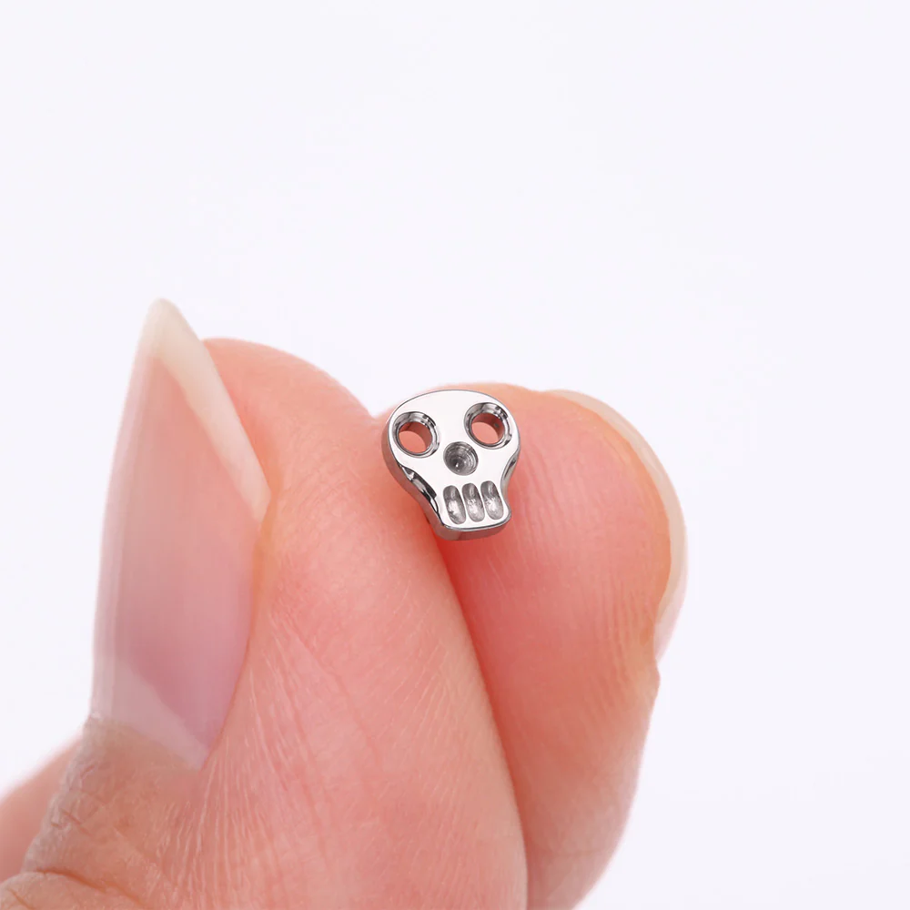 Implant Grade Titanium OneFit Threadless Hollow Skull Top Part - Image 3