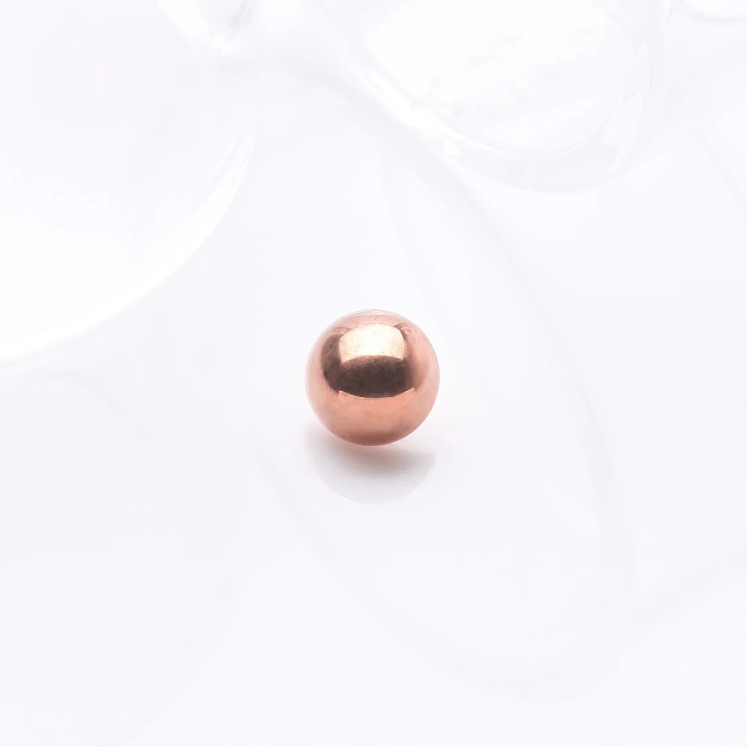 Implant Grade Titanium Rose Gold Internally Threaded Basic Dome Top Part - Image 2