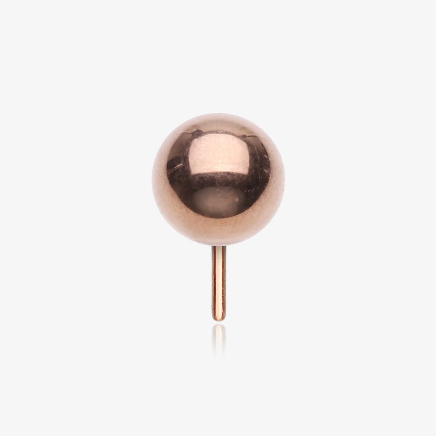 Implant Grade Titanium OneFit Threadless Rose Gold Ball Top Part