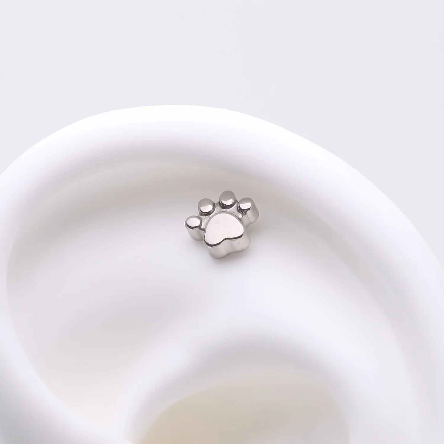 Implant Grade Titanium OneFit Threadless Adorable Paw Top Part - Image 2