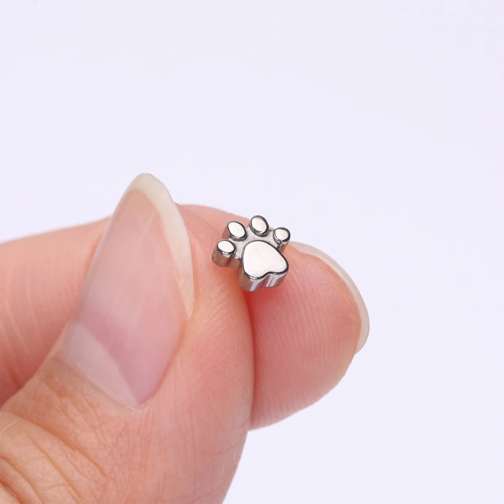 Implant Grade Titanium OneFit Threadless Adorable Paw Top Part - Image 3