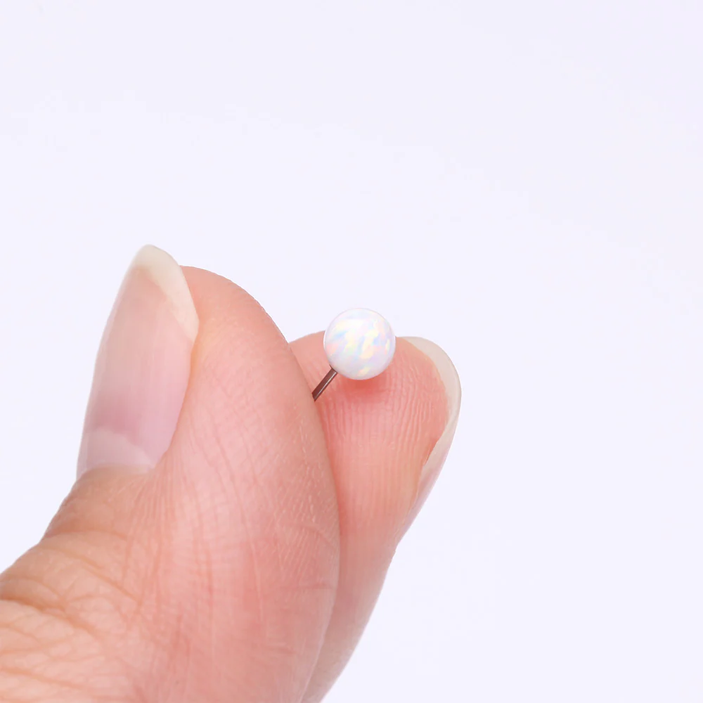 Implant Grade Titanium OneFit Threadless Fire Opal Ball Top Part - Image 3