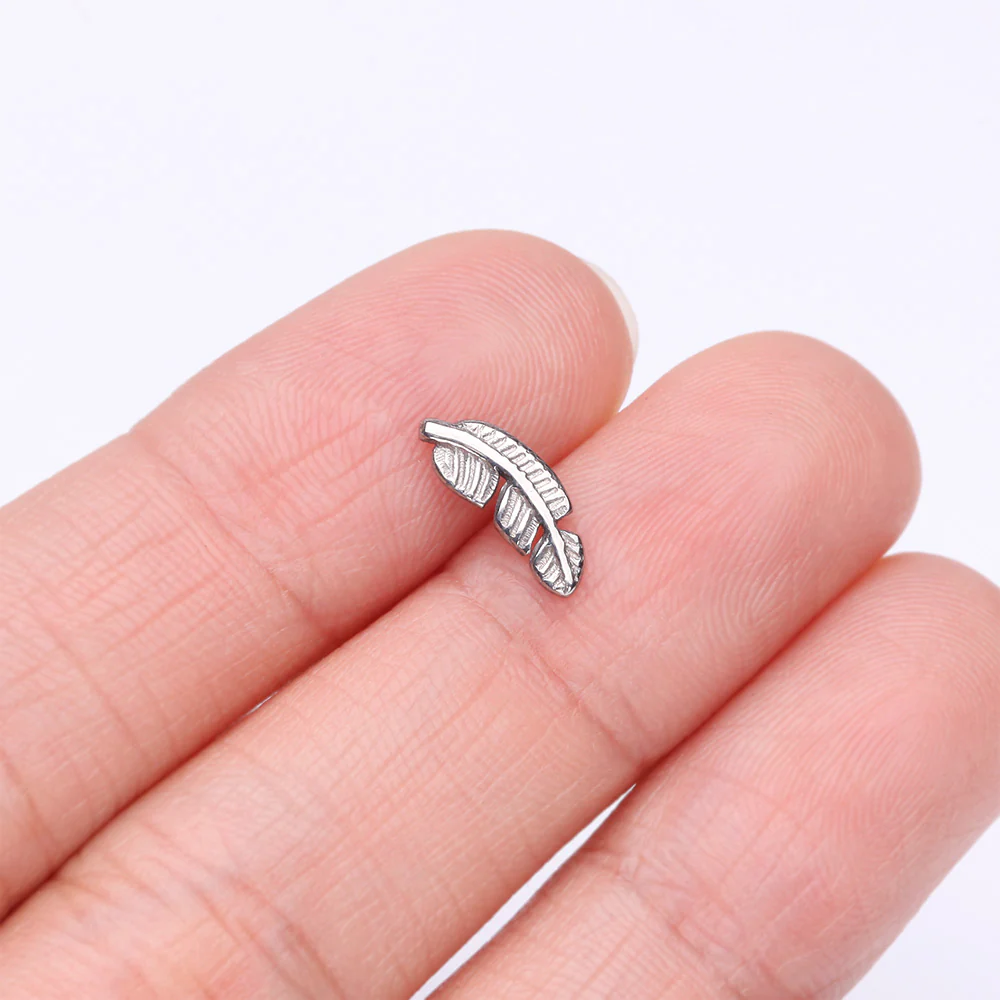 Implant Grade Titanium OneFit Threadless Vintage Leaf Top Part - Image 3