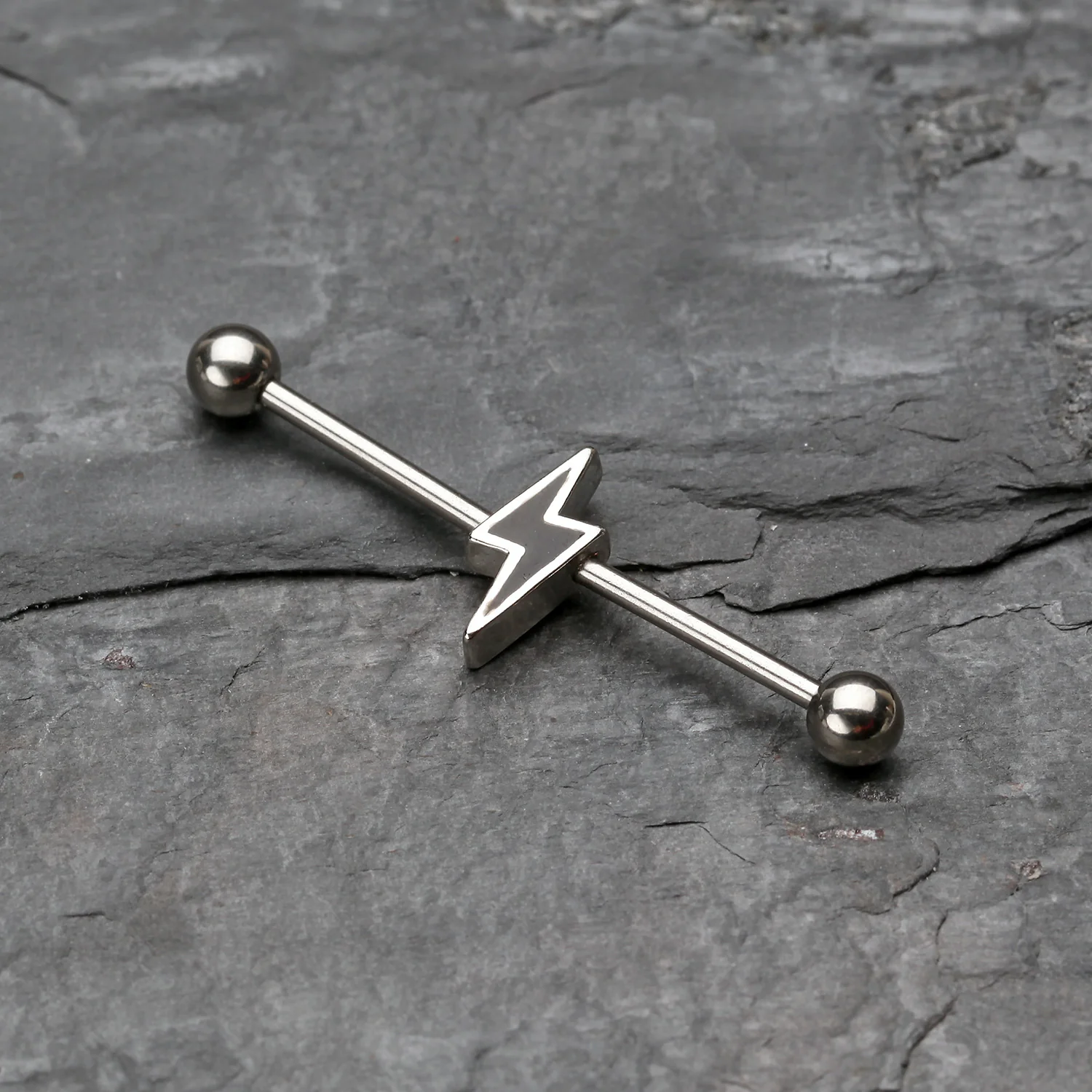 Lightning Bolt Industrial Barbell - Image 2