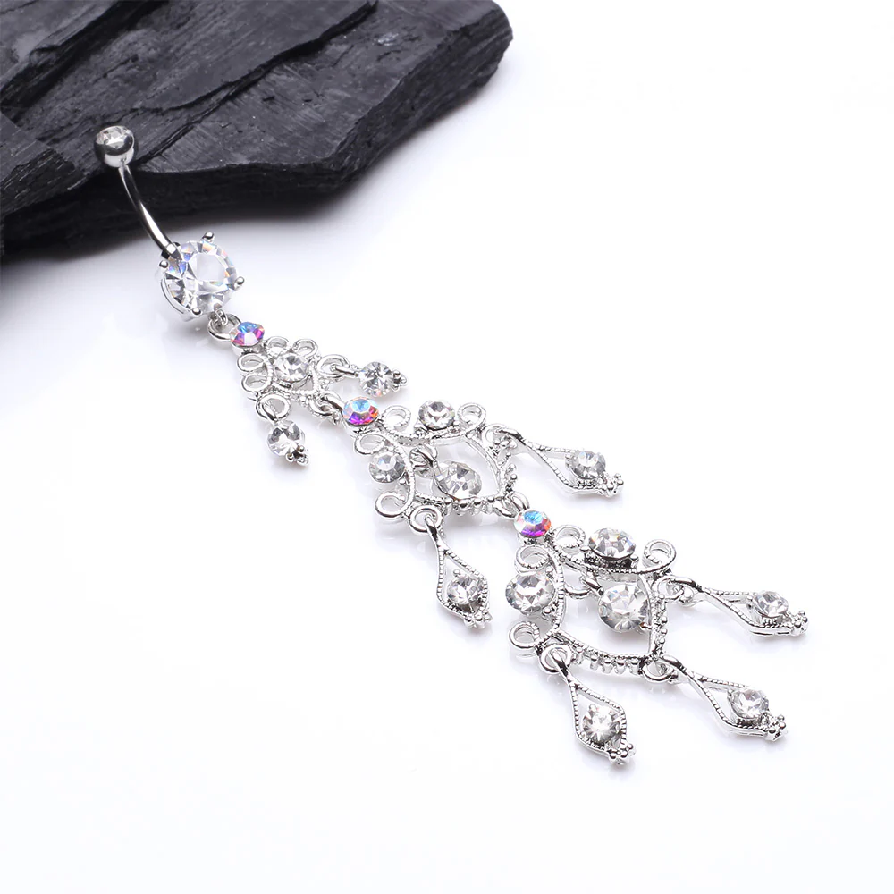 Majestic Chandelier Belly Button Ring - Image 3