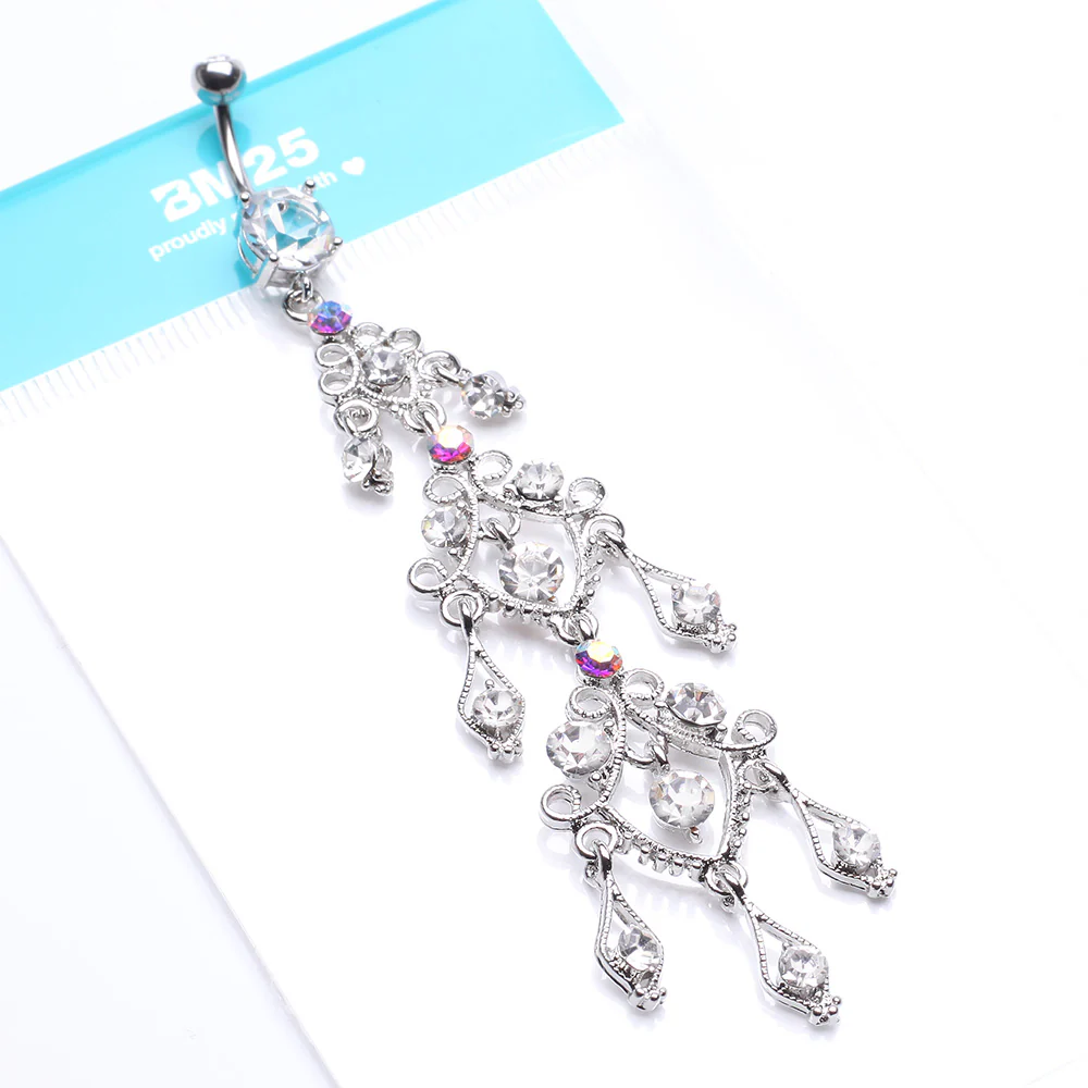 Majestic Chandelier Belly Button Ring - Image 5