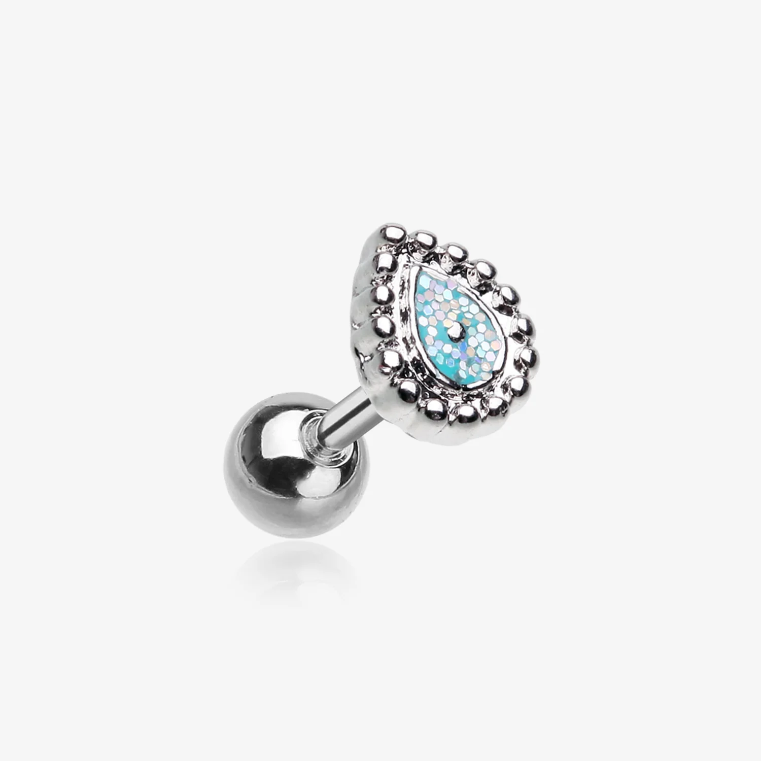 Mandala Ornate Sparkle Cartilage Tragus Earring