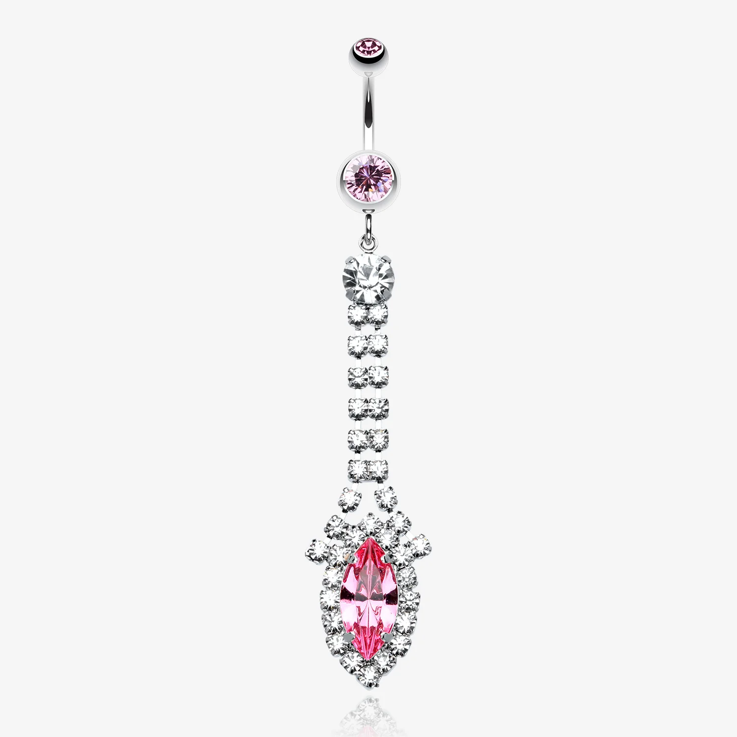 Marquise Chandelier Belly Ring