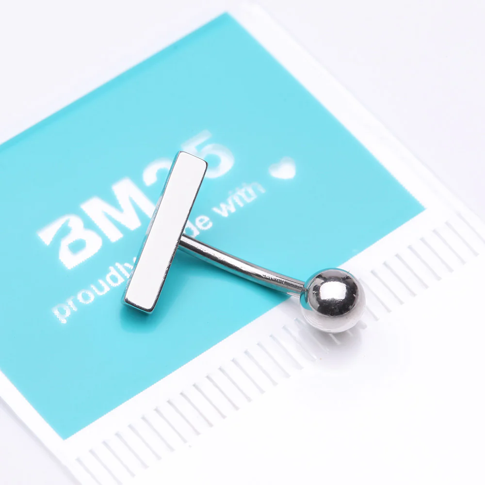 Modern Minimalist Rectangular Bar Steel Curved Barbell - Image 3