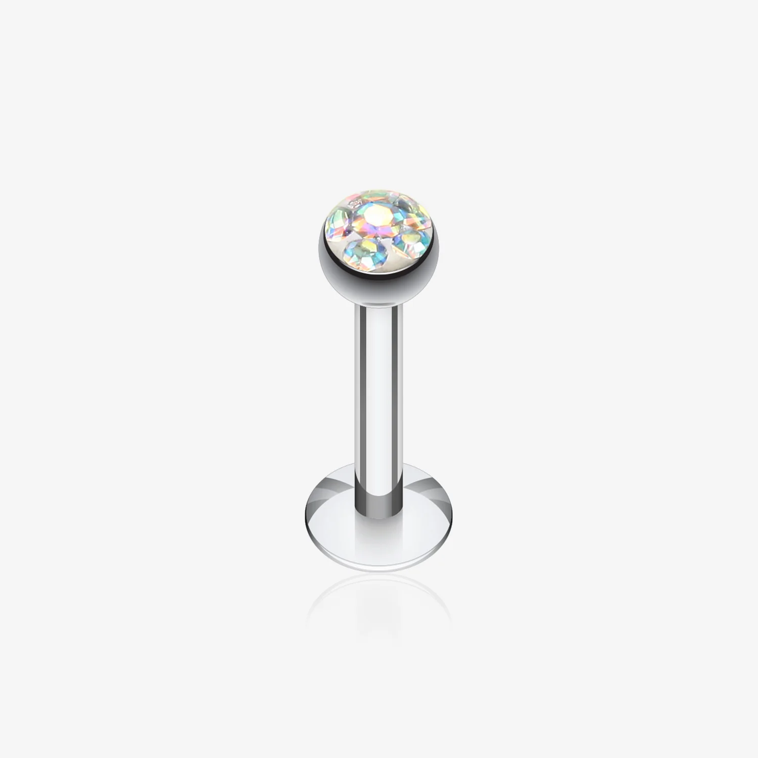 Multi-Gem Sparkle Dome Labret