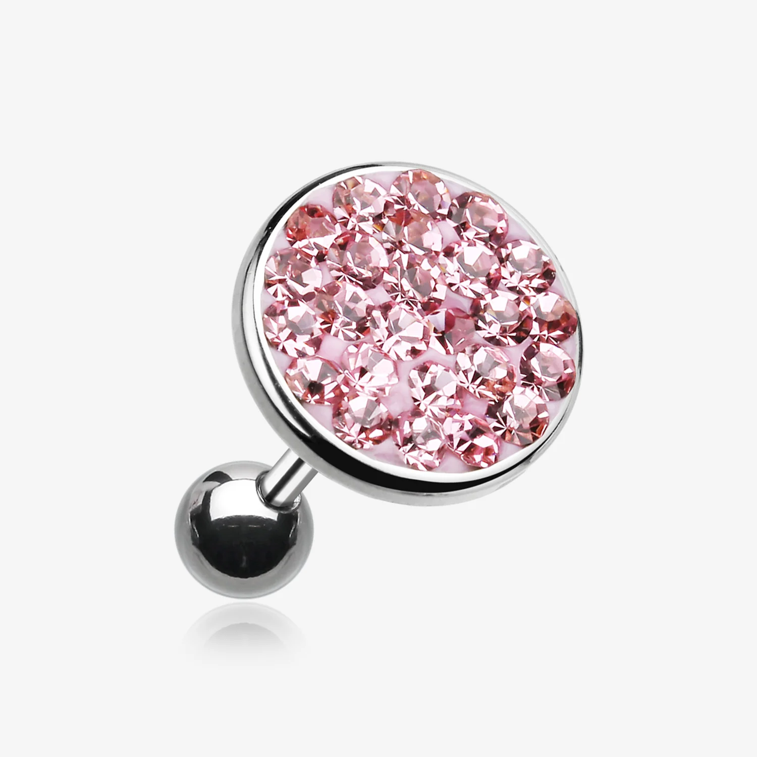 Multi-Gem Sparkle Multi-Gem Round Cartilage Earring*