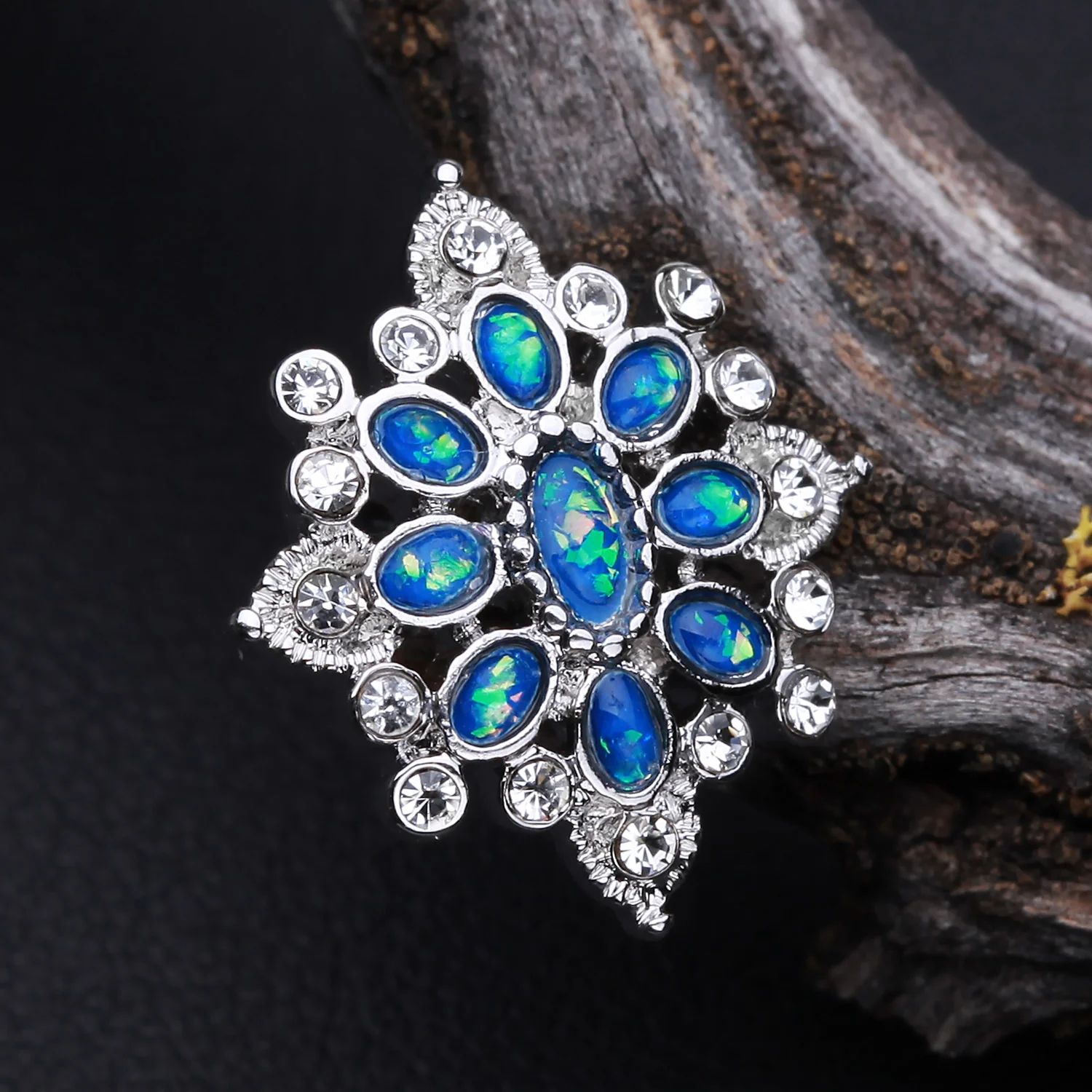 Opal Roesia Ornate Cartilage Tragus Earring - Image 2