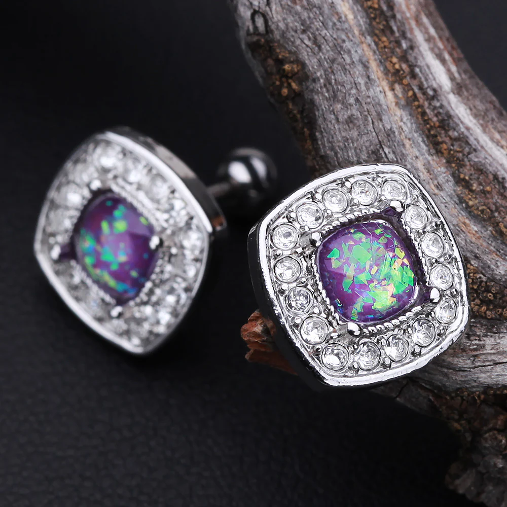 Opal Sparkle Essentia Cartilage Tragus Earring - Image 3