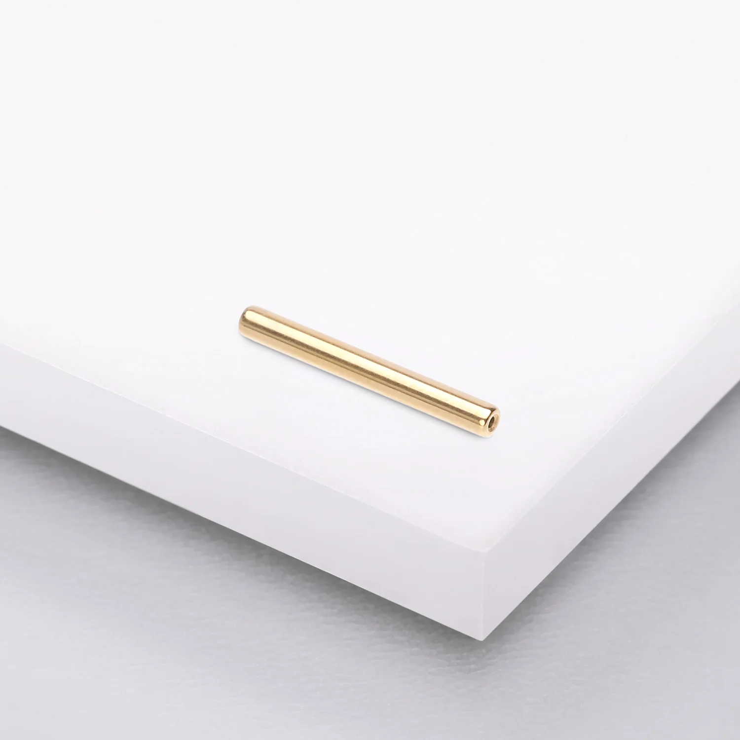 Pure24K Implant Grade Titanium OneFit Threadless Barbell Straight Bar Part - Image 2