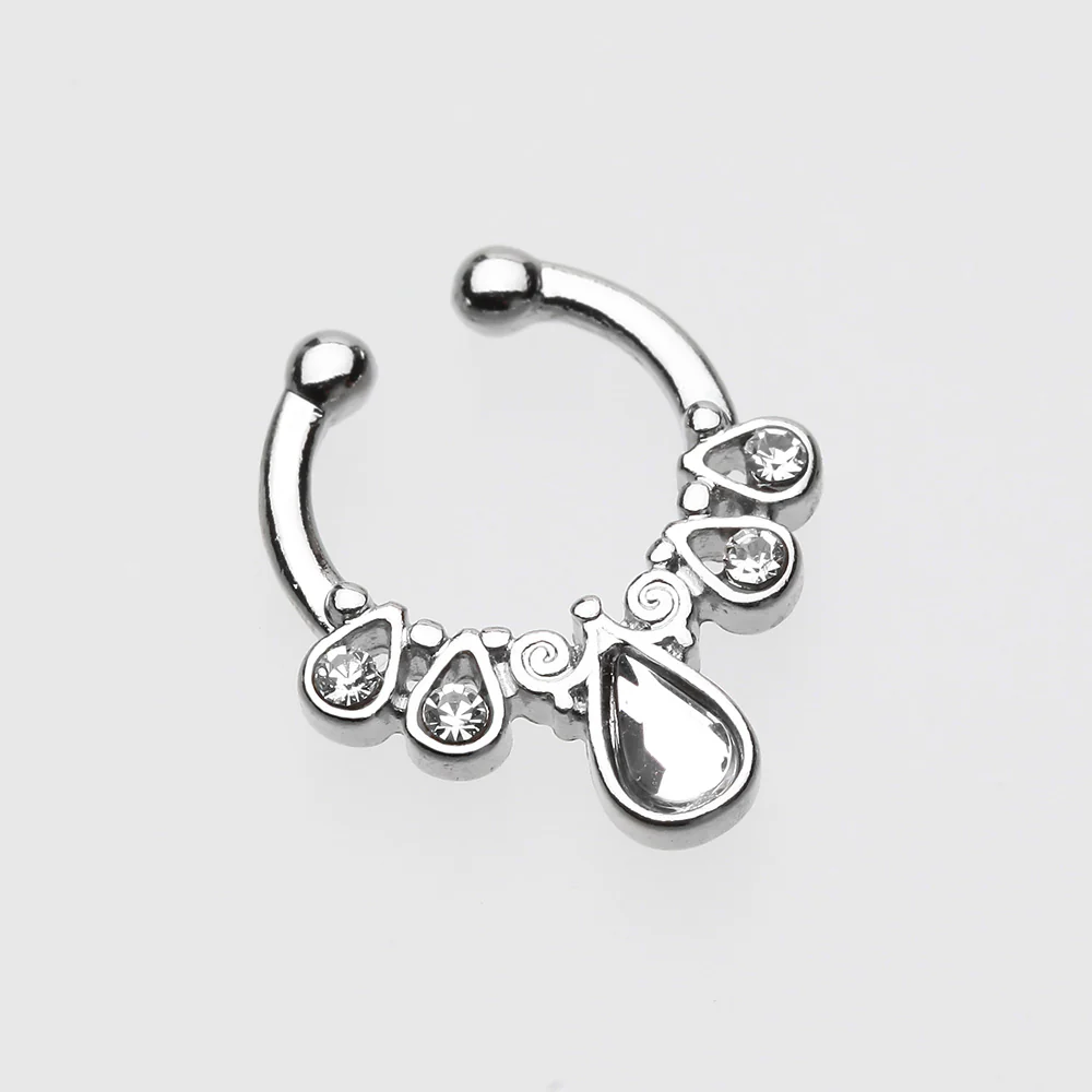 Radiant Kao Fake Septum Clip-On Ring - Image 3