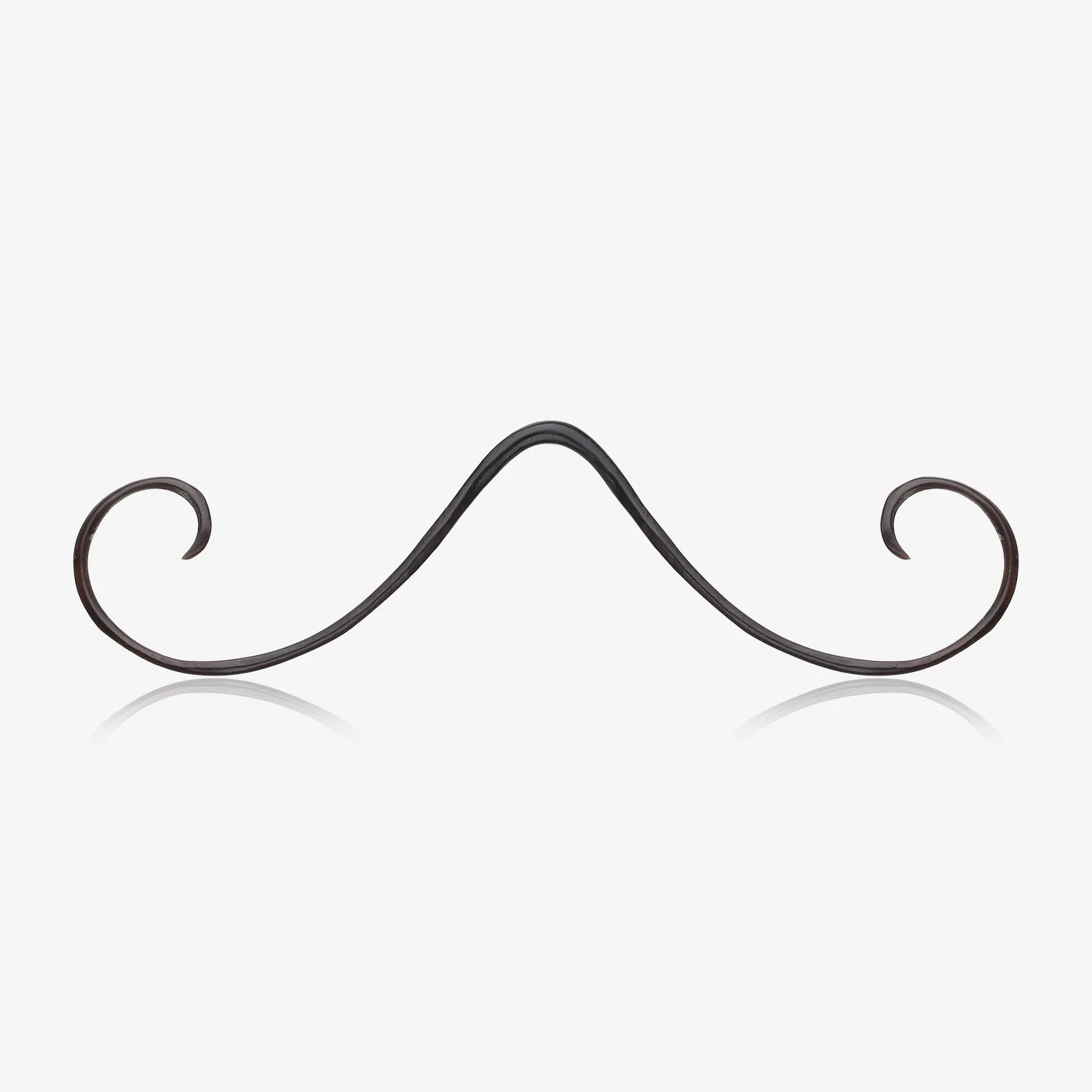 Rollie Fingers Mustache Organic Horn Septum Bar