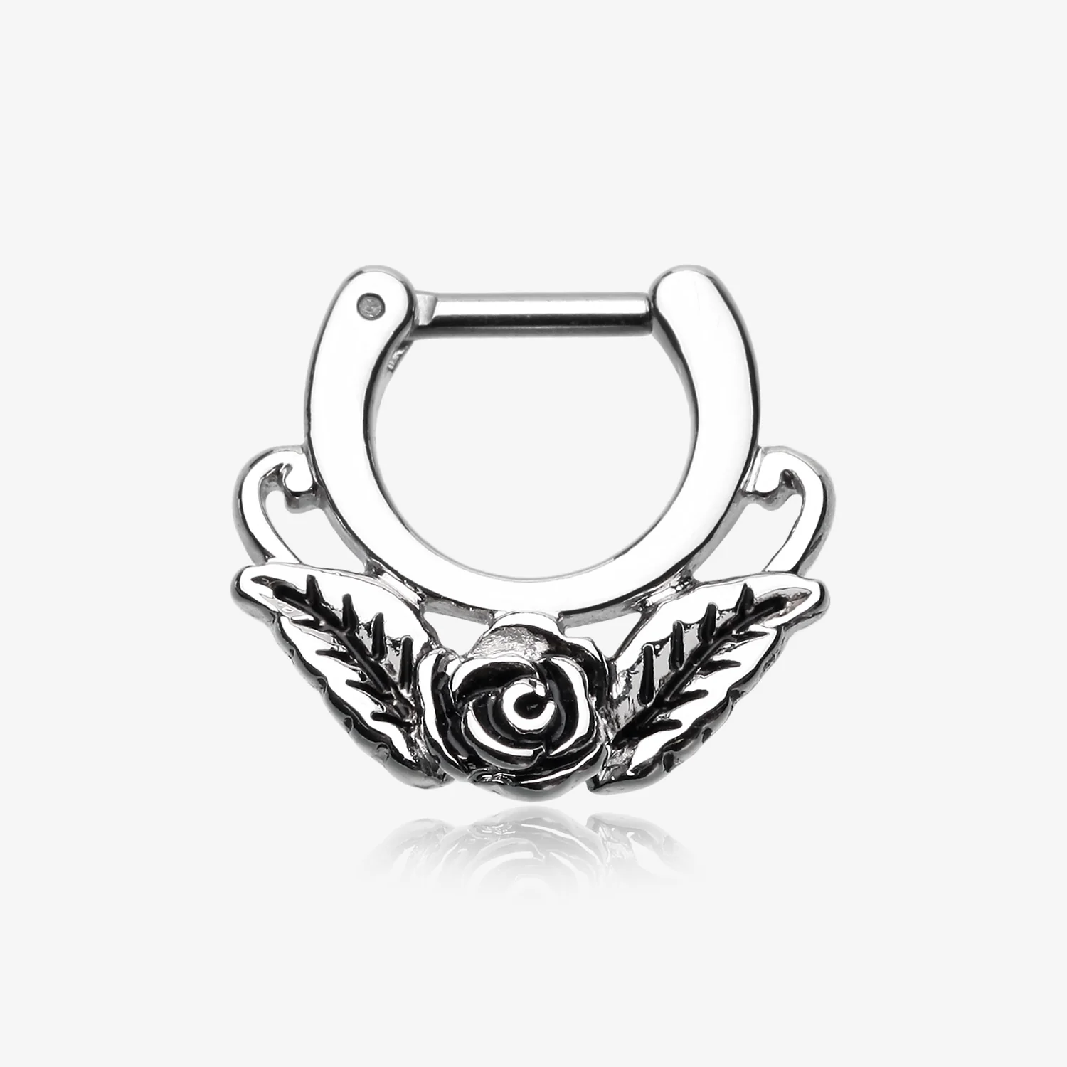 Rose Blossom Icon Septum Clicker