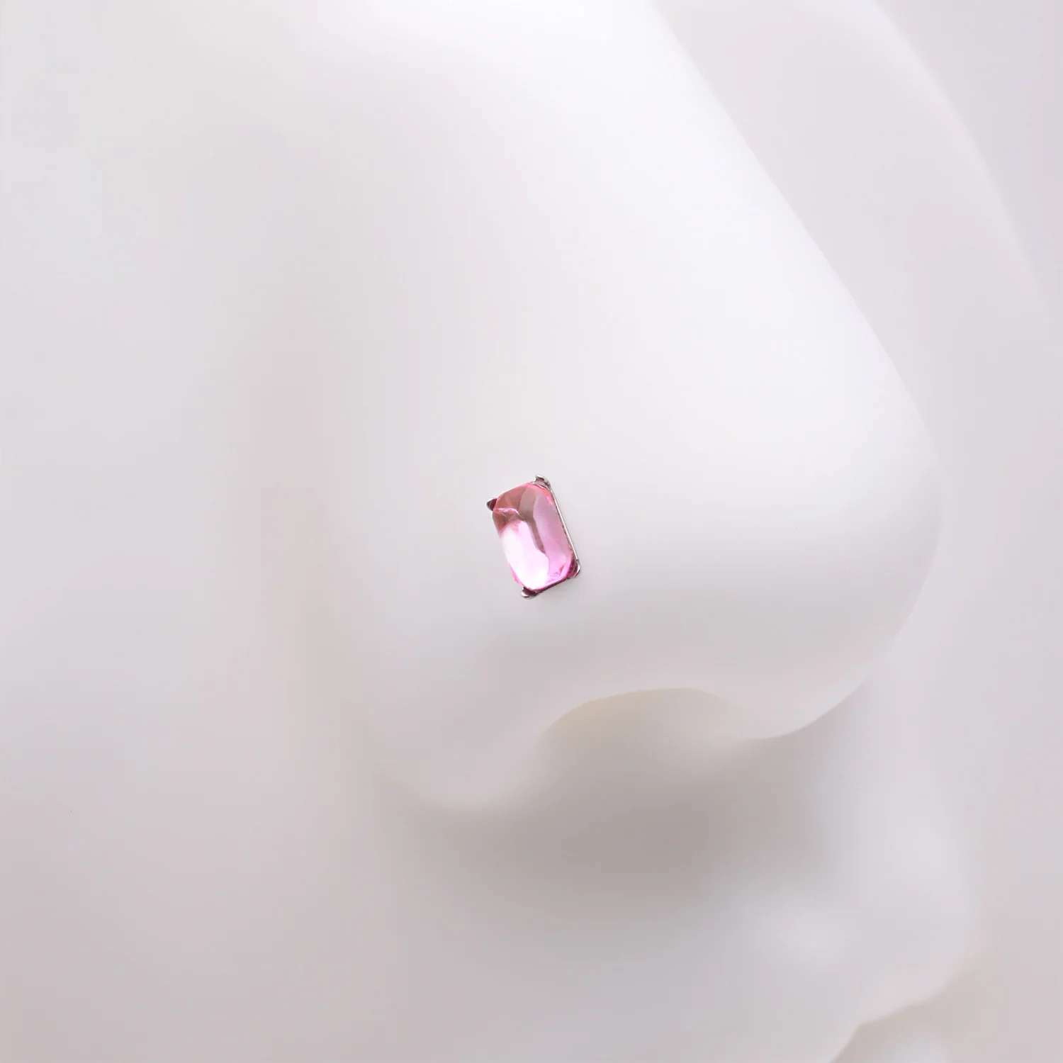 Sparkle Gem Cubic Nose Stud Ring - Image 2