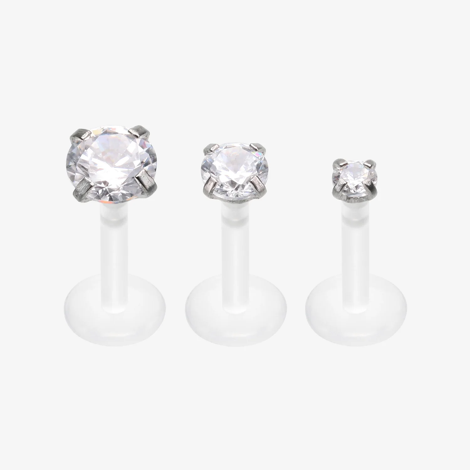 Sparkle Gem Prong Bio-Flex Labret* - Image 2