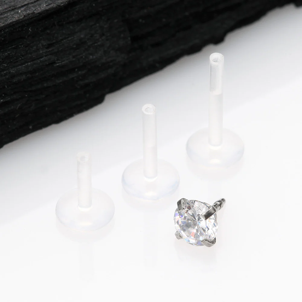 Sparkle Gem Prong Bio-Flex Labret* - Image 3
