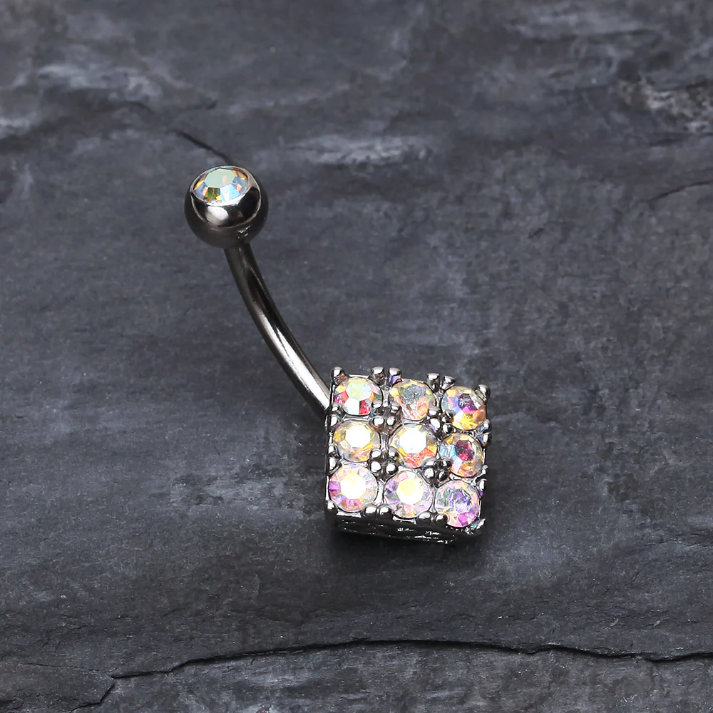 Sparkle Overload Belly Button Ring - Image 3