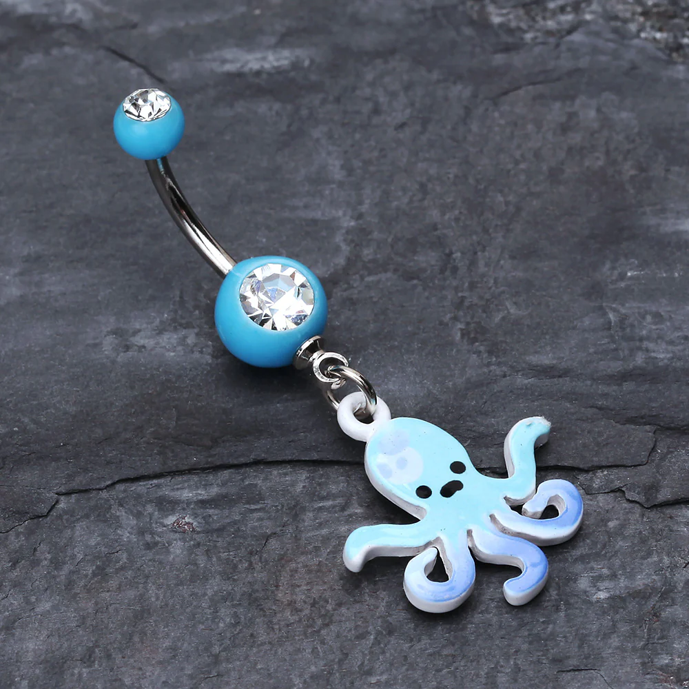 Super Sweet Octopus Belly Button Ring* - Image 3