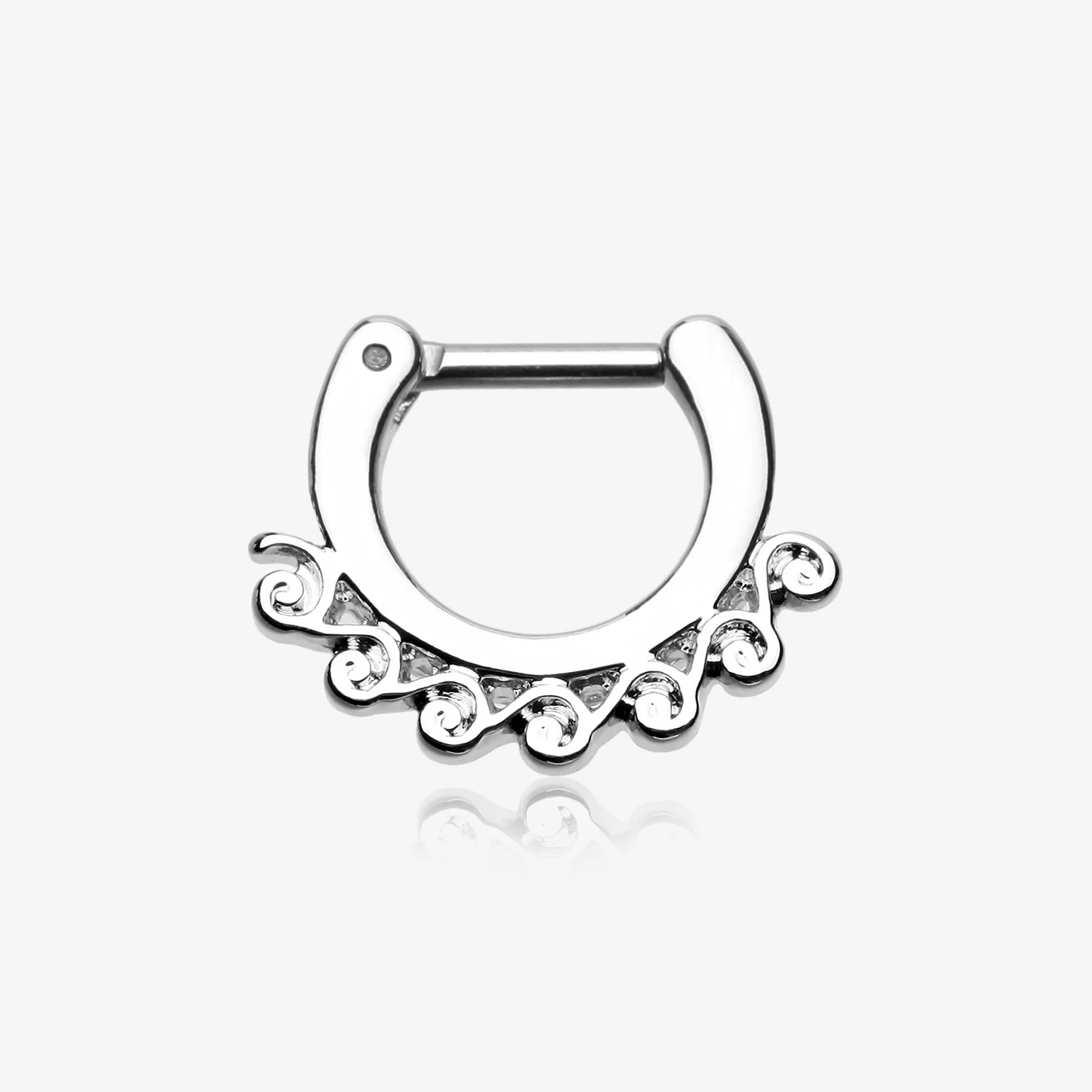 Tidal Wave Filigree Septum Clicker