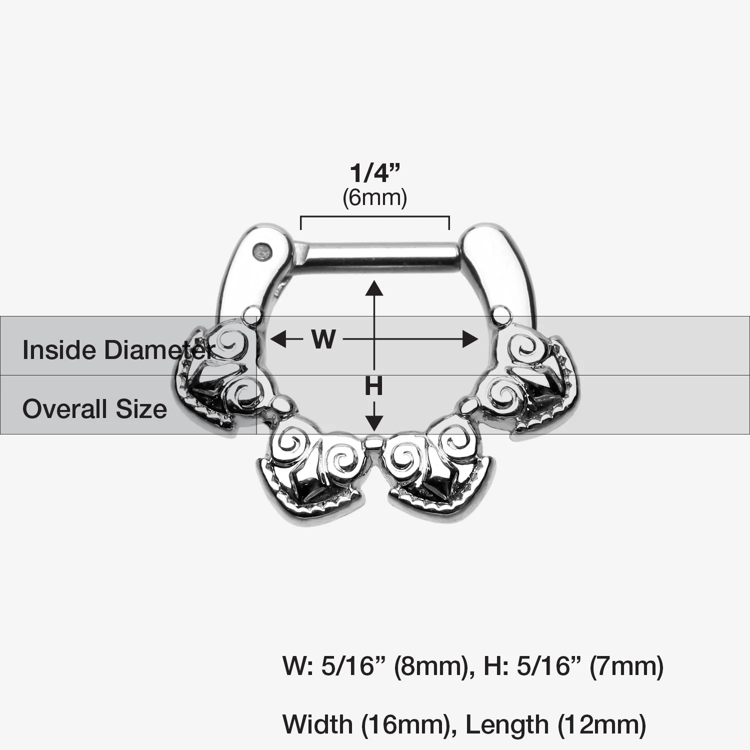 Tribal Tetra Septum Clicker* - Image 2